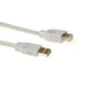 Act usb 2.0 a mannelijk - usb-a vrouwelijk ivoor 100 m