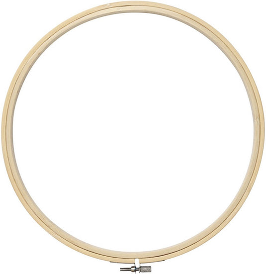 Creativ company borduurframe hout, ø 25cm
