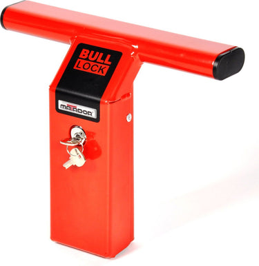 Matador trekhaakbeveiliging - trekhaakslot staal 25 cm rood