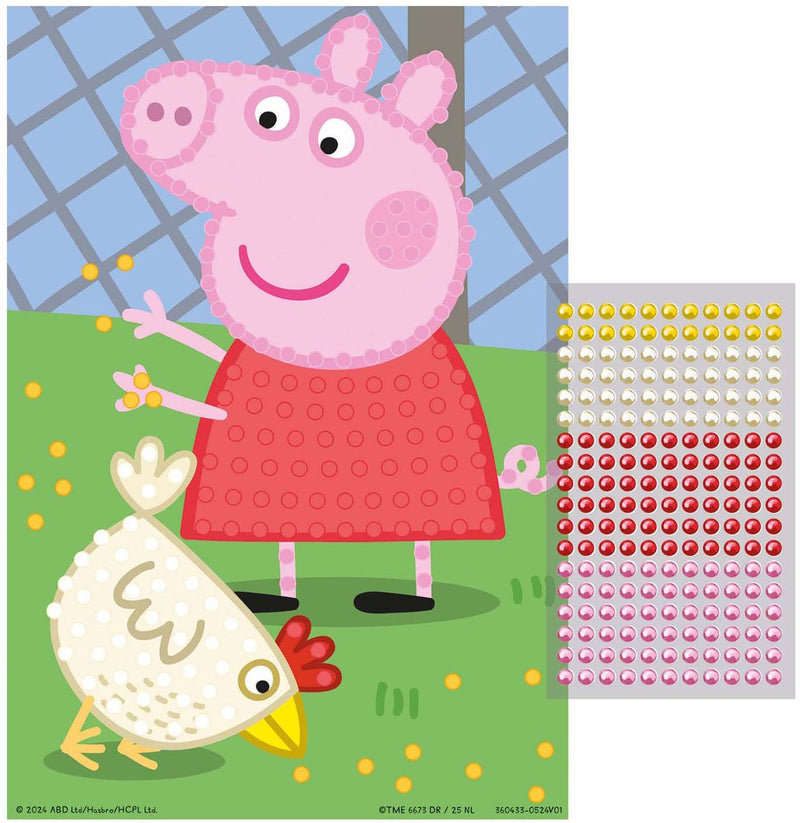 Afbeelding laden in galerijviewer, Creative craft group bead art knutselen peppa pig
