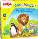Haba spel puzzel - waar wonen de leeuw en zijn dierenvriendjes? - 3+