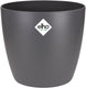 Elho brussels rond 22 - bloempot voor binnen - 100% gerecycled plastic - ø 22.3 x h 20.6 cm - antraciet