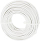 Q-link huishoudsnoer â€“ plat â€“ belastbaar tot 1200w â€“ 2 x 0.75 mmâ² â€“ 20 m â€“ wit
