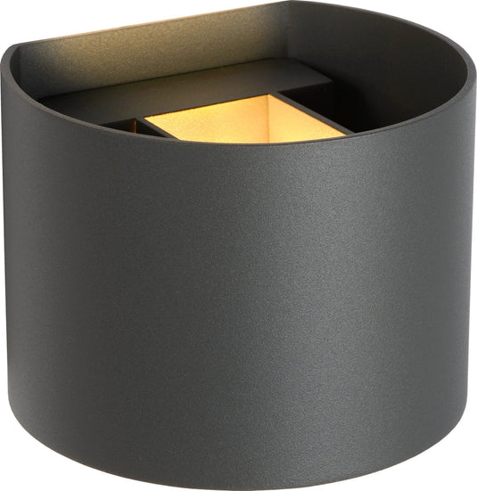 Lucide xio - wandlamp - led dimbaar - g9 - 1x3,5w 2700k - verstelbare stralingshoek - grijs
