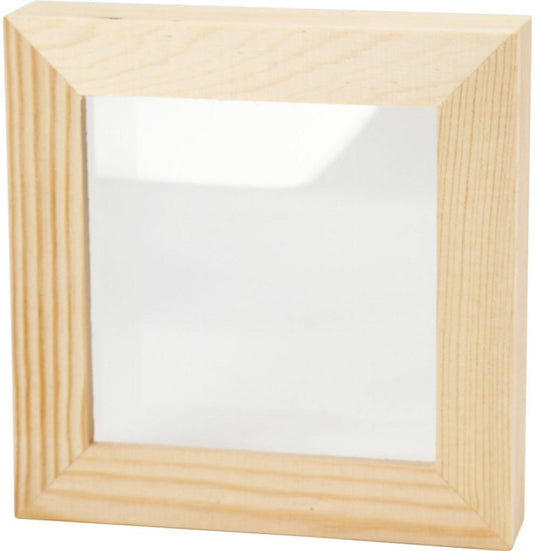 Creativ company cc houten 3d lijst 12,3x12,3 cm