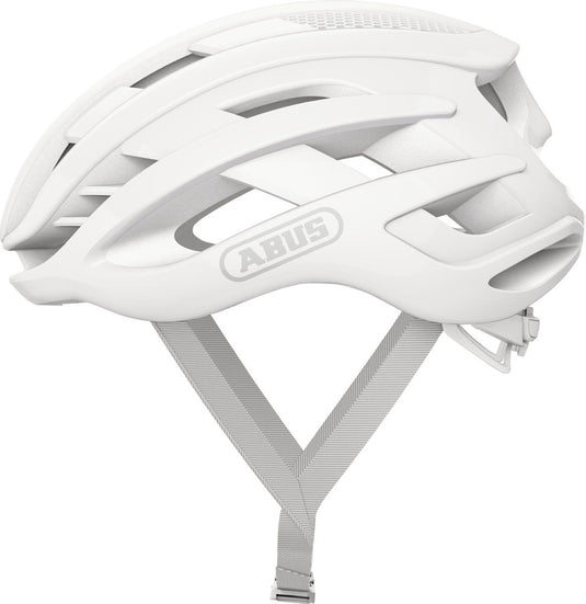 Abus airbreaker fietshelm pure white