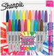 Sharpie permanentmarkers | fijne punt | colour burst-kleuren en diverse originals | 24 stuks