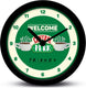 Pyramid international friends - central perk - welcome - bureauklok - groen - 12cm