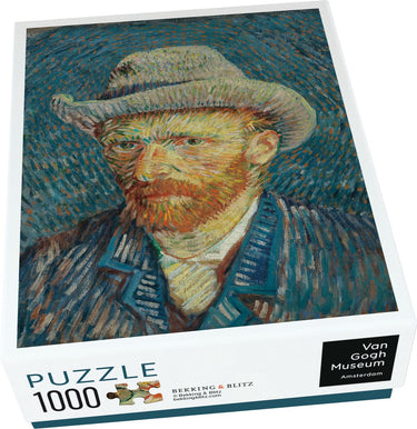 Bekking blitz - puzzel - 1.000 stukjes - kunst - zelfportret - self-portrait - vincent van gog - van gogh museum amsterdam