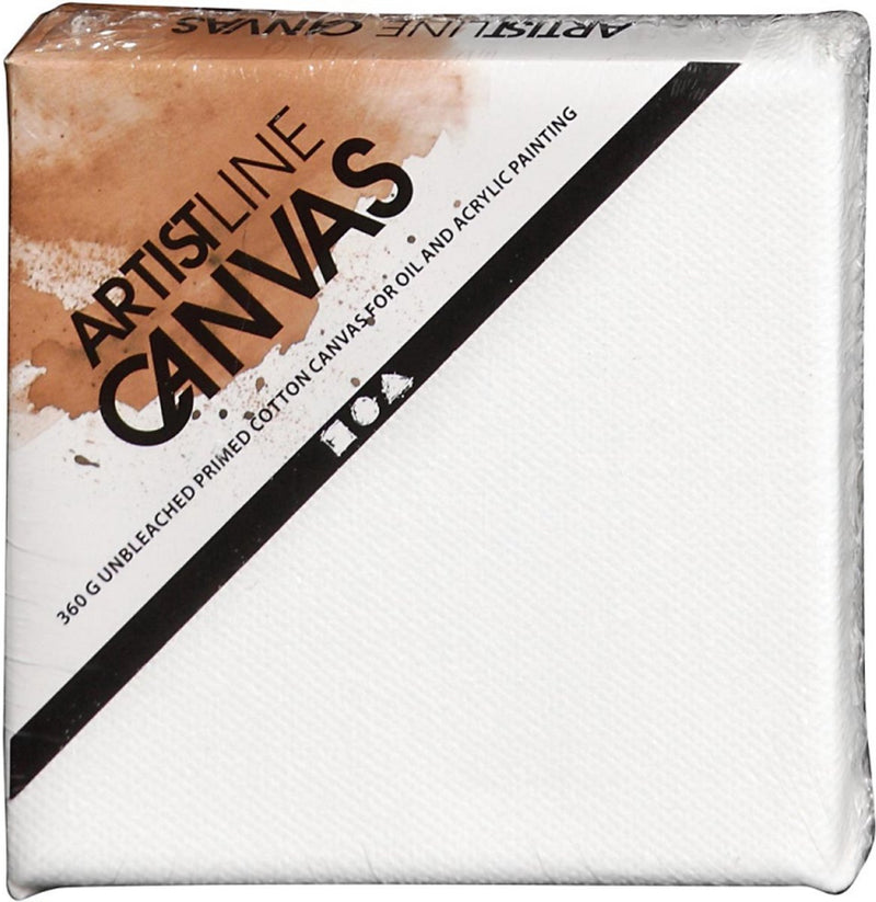 Load image into Gallery viewer, Creativ company artistline canvas wit, 10x10cm
