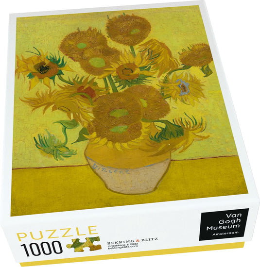 Bekking blitz - puzzel - 1.000 stukjes - kunst - bloemen - zonnebloemen -sunflowers - vincent van gogh - van gogh museum amsterdam
