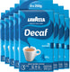 Lavazza caffe decaffeinato filterkoffie - gemalen koffie caffeïnevrij - arabica robusta blend - intensiteit: 3 10 - 8 x 250 gram