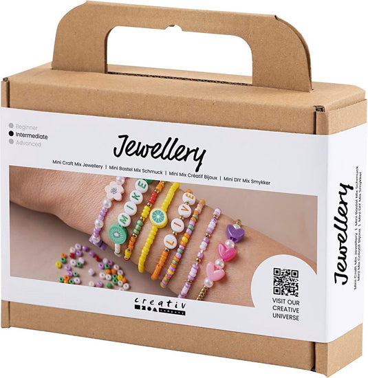 Creativ company http: www.cchobby.nl mini-creatieve-box-sieraden-kleurrijke-armbanden-1-doos