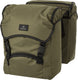 Fastrider unibag traffic - dubbele fietstas - inclusief regenhoes - waterafstotend - 28 liter - groen