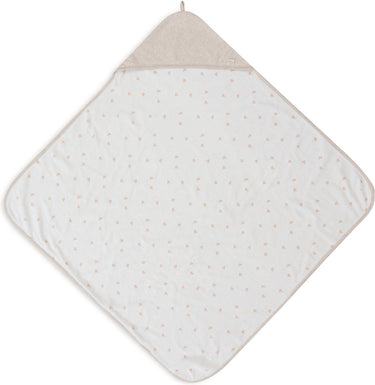 Jollein badcape - 75x75cm - harvest - natural