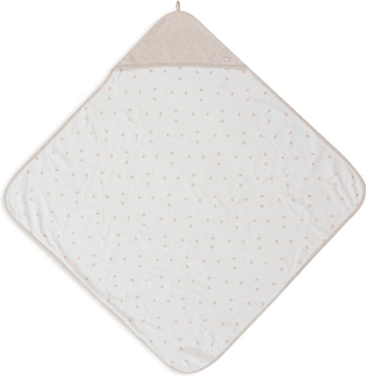 Jollein badcape - 75x75cm - harvest - natural