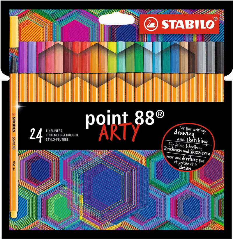 Load image into Gallery viewer, Stabilo point 88 arty fineliners - 24dlg.
