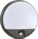 Maclean - wandlamp - buitenlamp - led lamp met infrarood bewegingssensor mce291 gr 1100lm 15w ip54 - grijs
