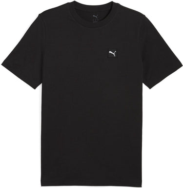 Puma ess elevated tee heren t-shirt - black