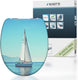 Schütte wc-bril 82148 sailing - duroplast - soft close - verchroomde scharnieren - decor - 1-zijdige print