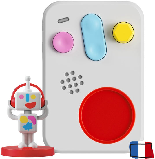 Faba + conteur d’histoires interactif, contenus audio pour enfants 0-10 ans, personnage sonore •me, routine du dodo et veilleuse, jeu éducatif musical, version française
