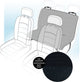 Flamingo luxe hondendeken voor auto - autodeken - hondenmand auto - mac – grijs – 130 x 109 cm – waterafstotende achterbankbeschermer voor honden