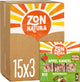 Zonnatura biologische notenreep - appel kaneel - 3 x 25g