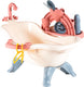 Cavallino poppenbad set pastel, 15dlg.