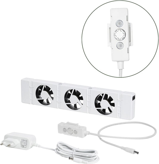 Speedcomfort radiator ventilator mono set geschikt voor standaard, smalle en enkelplaats radiatoren en convectoren