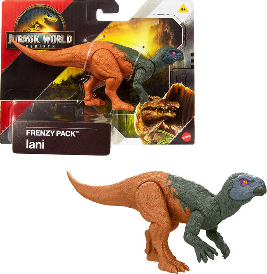 Jurassic world rebirth danger pack frenzy pack iani-figuur veelkleurig
