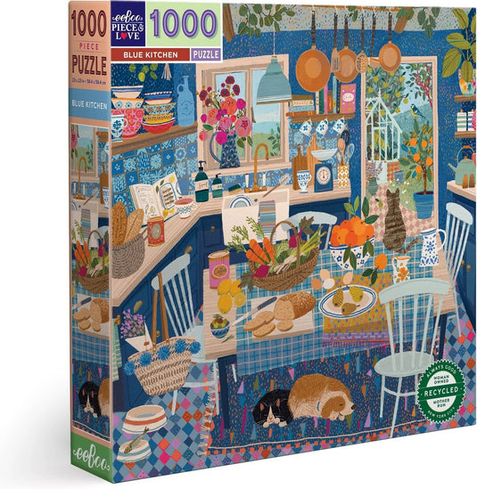Eeboo blue kitchen (1000).