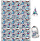 Disney lilo stitch fleeceplaid + muts, winter - 100 x 140 - polyester