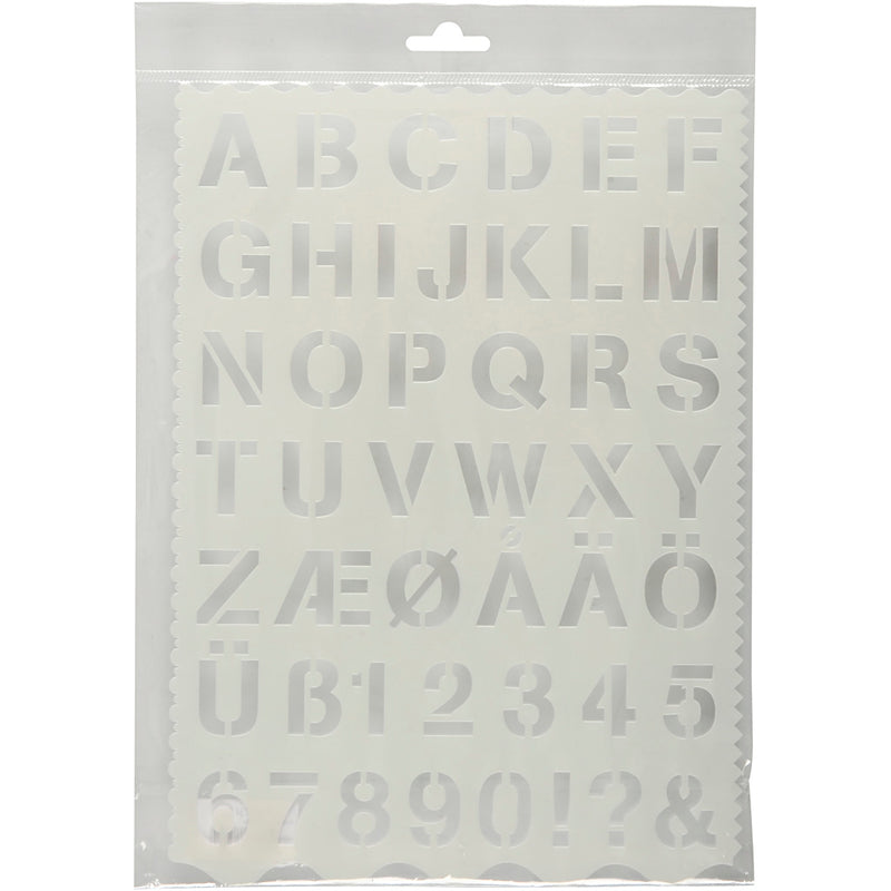 Afbeelding laden in galerijviewer, Https: www.cchobby.nl sjabloon-letters-en-cijfers-h-25-mm-vel-21x29-cm-1-stuk
