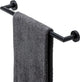 Geesa nemox handdoekrek 45 cm - zwart