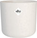 Elho b.for soft rond 35 - bloempot voor binnen - 100% gerecycled plastic - ø 34.5 x h 32.3 cm - wit