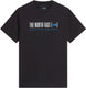 The north face m bracket logo regular ss tee heren outdoorshirt - tnf black