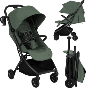 Lionelo sia buggy - ultralichte wandelwagen 5,9 kg – ultracompact 18x51x49 cm – eénhandbediening – click ride rem – ingrip harnassysteem – dri-seat – inclusief muskietennet draagriem