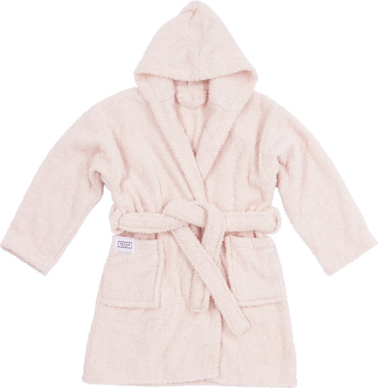 Meyco baby uni badjas - badstof - soft pink - 86 92