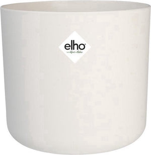 Elho b.for soft rond 35 - bloempot voor binnen - 100% gerecycled plastic - ø 34.5 x h 32.3 cm - wit
