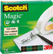 Scotch beschrijfbaar plakband - magic - 1 rol à 66 meter (breedte 1,9 cm)
