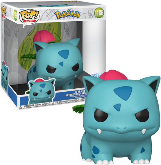 Pokémon ivysaur vinylfiguur 1186 unisex jumbo pop! - neutraal - standard