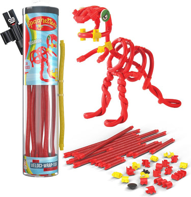 Clics spaghetteez velociraptor flexibele bouwstaafjes, 34dlg.