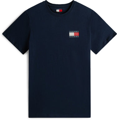 Tommy hilfiger tommy jeans logo slim jersey crew neck t-shirt