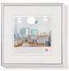 Walther new lifestyle - kunststof lijst - fotoformaat 30x30 cm - zilver