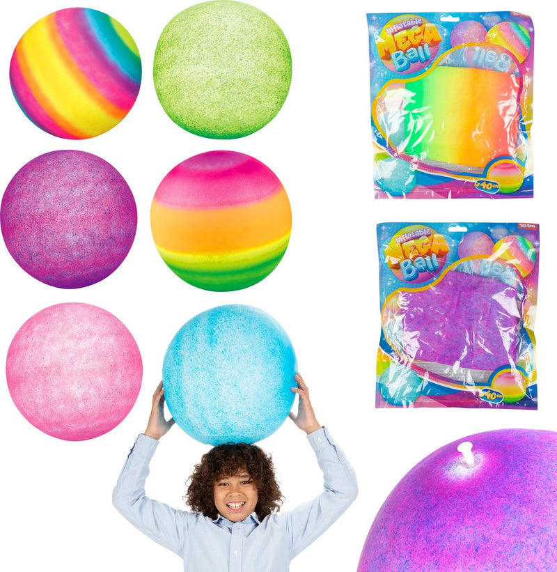 Load image into Gallery viewer, Toi-toys megabal opblaasbaar, 40cm
