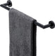 Geesa nemox handdoekrek 45 cm - zwart