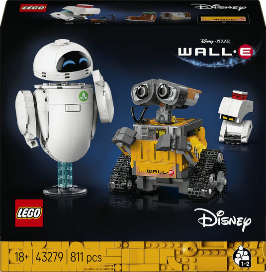Lego disney en pixar wall-e en eve - 43279