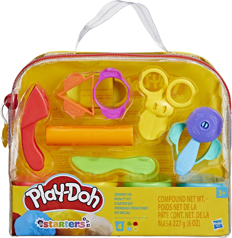 Load image into Gallery viewer, Play-doh starterset - boetseerklei - inclusief 4 potjes klei
