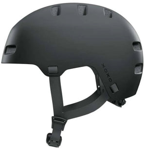 Abus fietshelm xoxo velvelt black l - 57-61 cm - zwart - geschikt voor gebruik op elektrische fietsen - stadsfietsen - 440 g