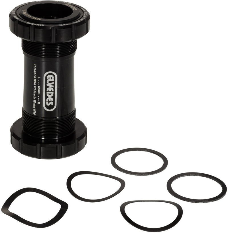 Load image into Gallery viewer, Trapas Elvedes Thread fit BSA voor Praxis road MTB 68-73 mm

